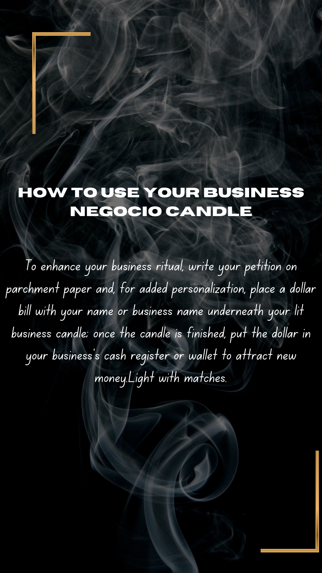 Business Negocio Candle