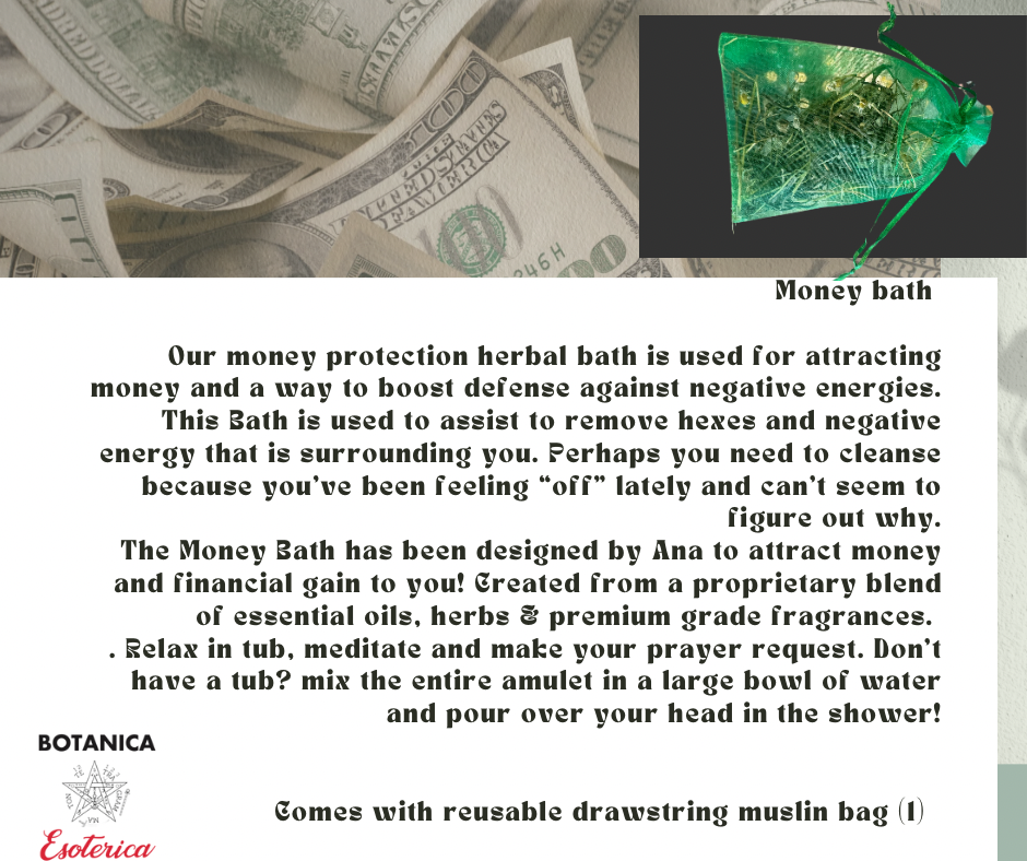 Money herbal bath