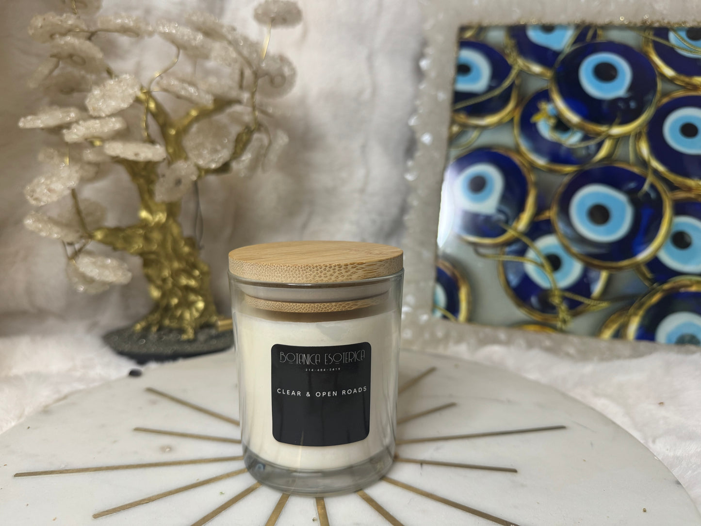 Clear and open roads soy candle